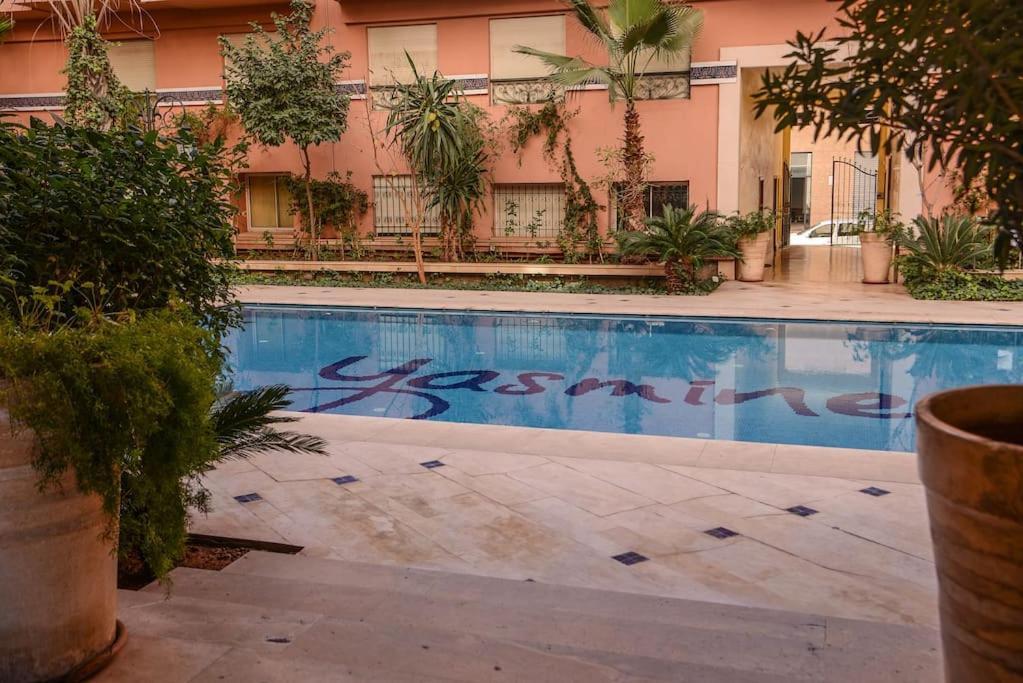 Beautiful, Great Equipped 122 M Holiday Apartment Near Majorelle Garden And Gueliz With Pool Views And A Large Balcony And Terrace 马拉喀什 外观 照片