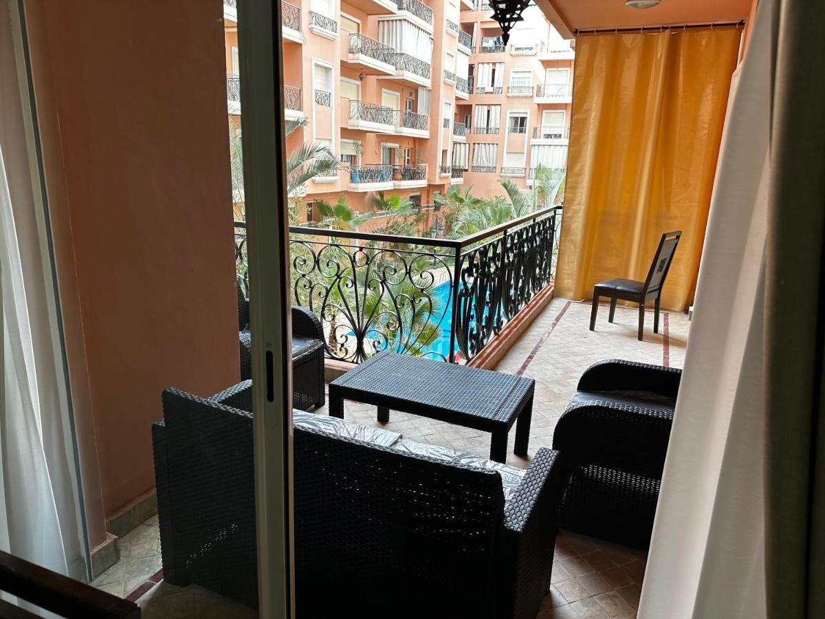 Beautiful, Great Equipped 122 M Holiday Apartment Near Majorelle Garden And Gueliz With Pool Views And A Large Balcony And Terrace 马拉喀什 外观 照片
