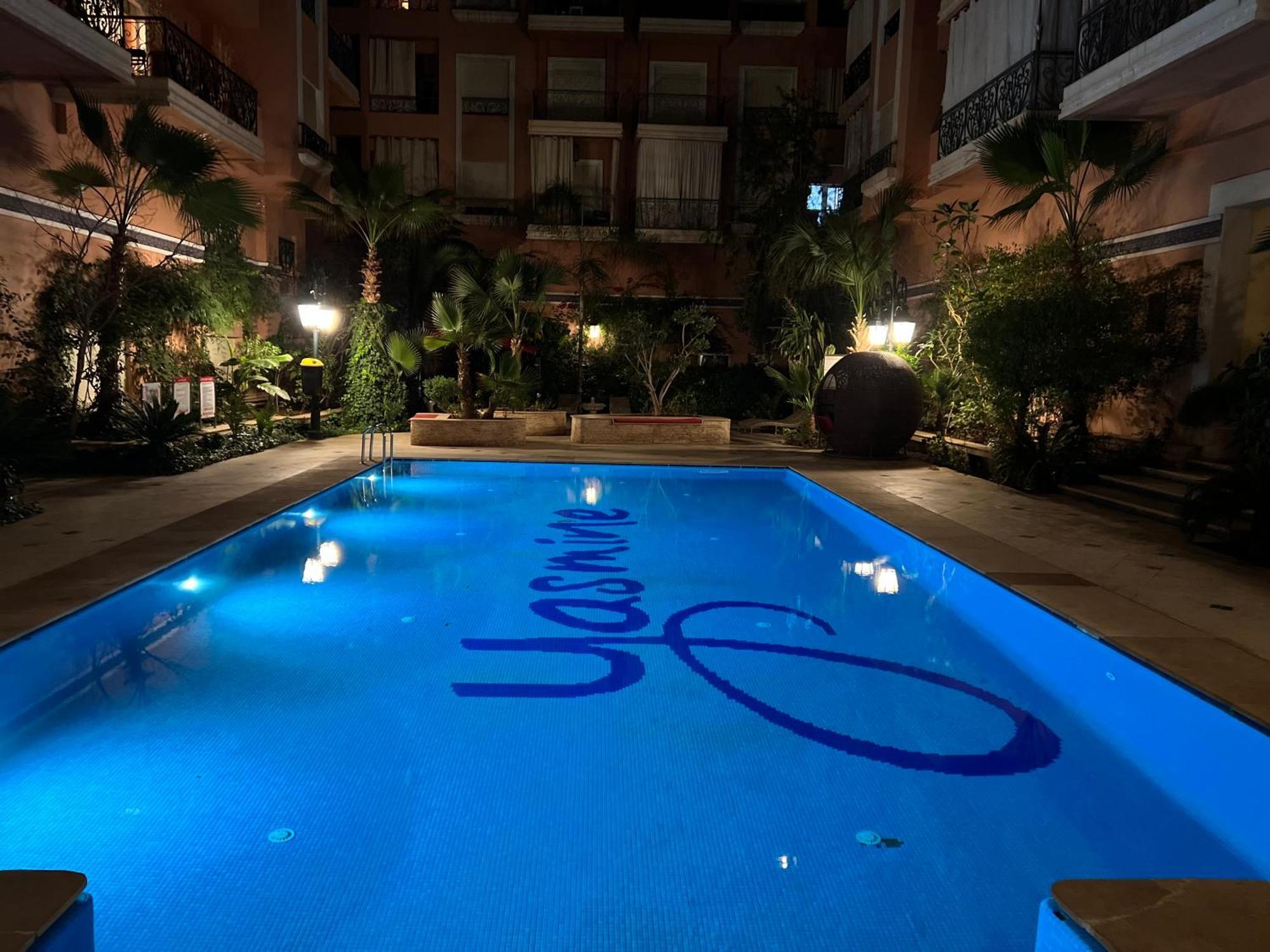 Beautiful, Great Equipped 122 M Holiday Apartment Near Majorelle Garden And Gueliz With Pool Views And A Large Balcony And Terrace 马拉喀什 外观 照片
